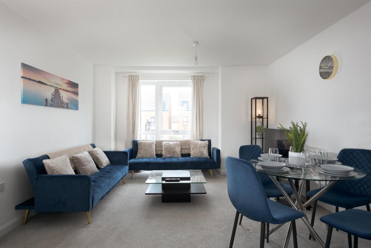 Two Bedroom Apartment - Milton Keynes By Aryas Properties Broughton  Luaran gambar